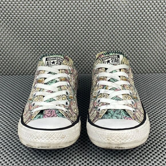 Converse All Star Sugar Skulls Day Of The Dead Sneakers Womens 8 Mens 6 Lace Up - Picture 6 of 9